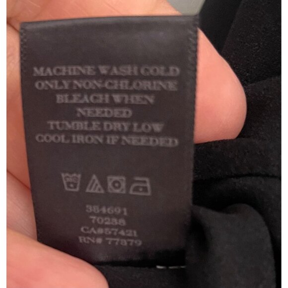 Ann Taylor Sheer Black Blouse - Picture 3 of 3